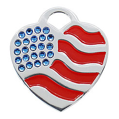 Aluminum-Swarovski-Pet-ID-Tag-USA-Flag-Heart-FulgorPet